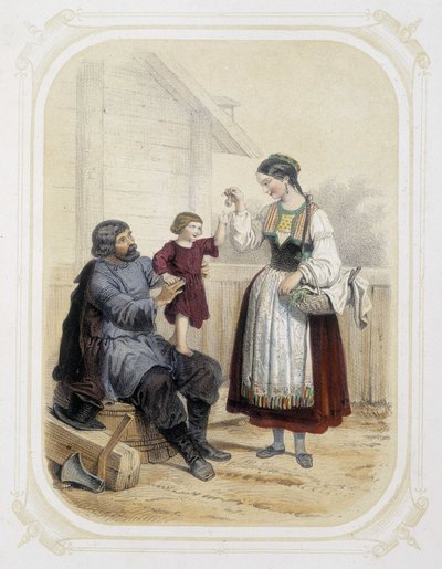 Familie in Rusland - in 