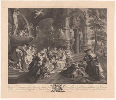 Tuin der Liefde door Louis Simon Lempereur