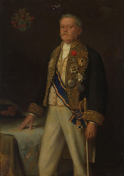 Carel Herman Aart van der Wijck (1840-1914). Gouverneur-generaal (1893-99) door Louis Storm van 