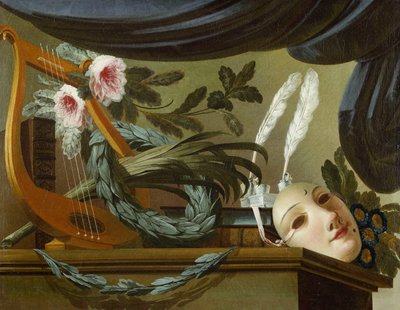 Een Allegorie van Ontwerp en Architectuur door Louis Tessier