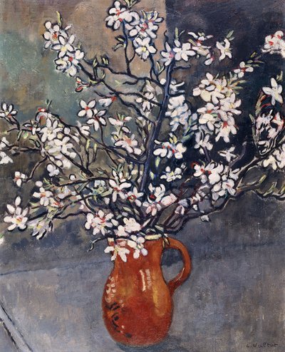 Amandelbloesem, ca. 1925 door Louis Valtat