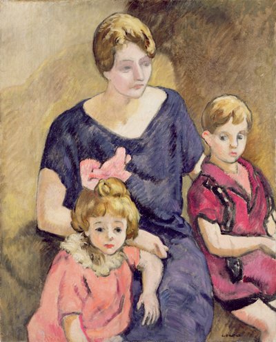 Moeder en Kinderen door Louis Valtat