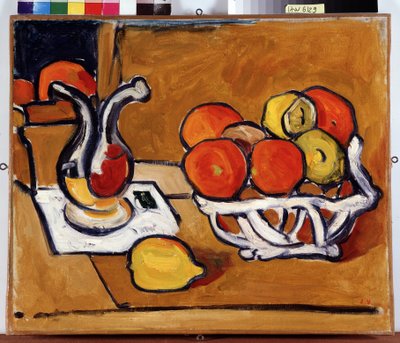 Stilleven in de Olie Schil door Louis Valtat