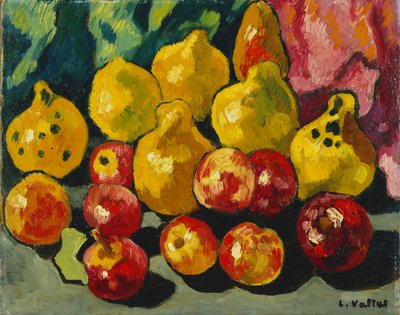 Stilleven met Fruit door Louis Valtat