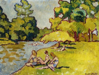 De baders door Louis Valtat