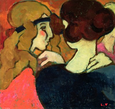 Twee Vrienden door Louis Valtat