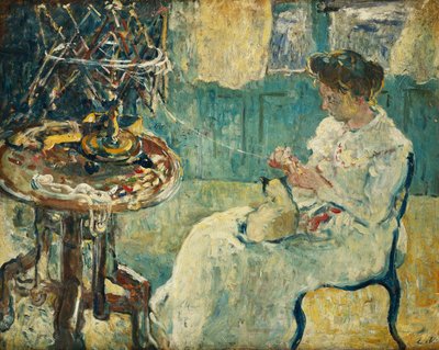 Vrouw met Spoel door Louis Valtat