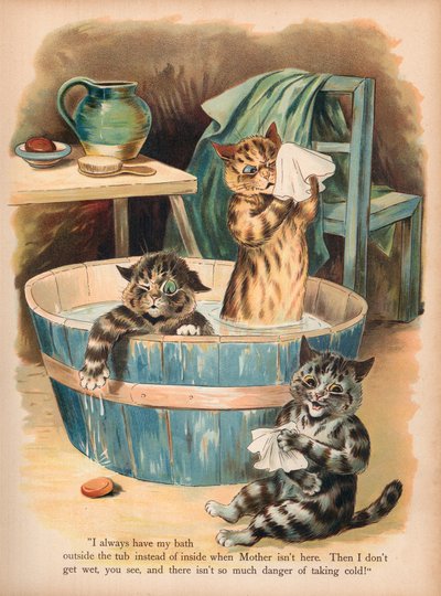 Louis Wain Katten door Louis Wain