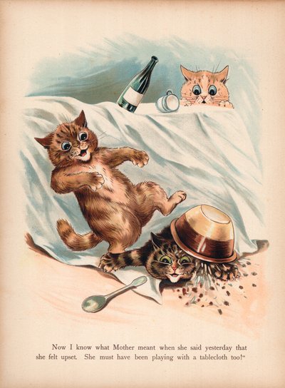 Louis Wain katten door Louis Wain