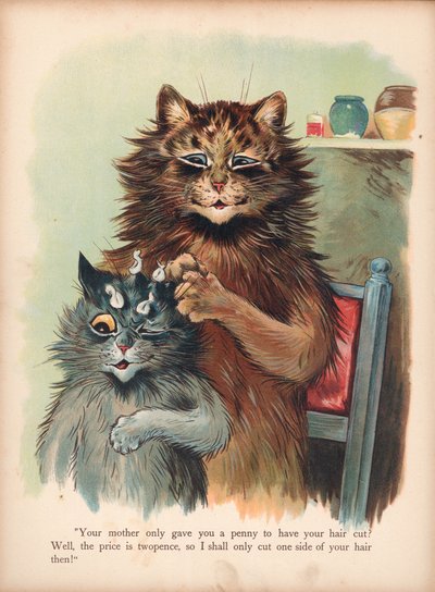 Louis Wain katten door Louis Wain