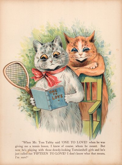 Louis Wain katten door Louis Wain