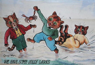 We Hebben Wat Vrolijke Larks door Louis Wain