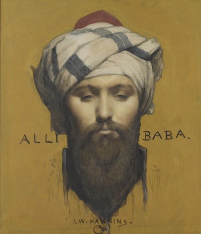 Ali Baba door Louis Welden Hawkins