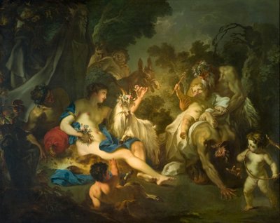 De jeugd van Bacchus door Louis de Boullogne