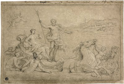 Triomf van Neptunus en Amphitrite door Louis de Boullongne