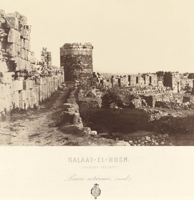 Kalaat el Hosn (Kasteel van de Ridders, Syrië) door Louis de Clercq