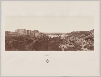 Tripoli, gedeeltelijk uitzicht door Louis de Clercq