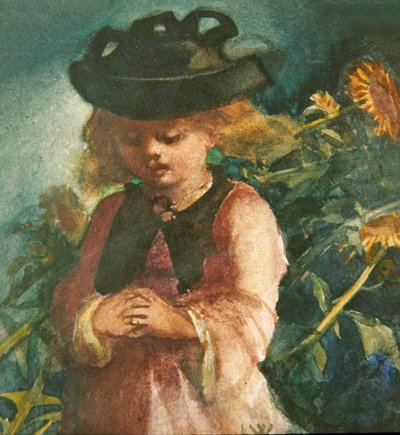 Paardenbloemen door Louisa Anne Marchioness of Waterford