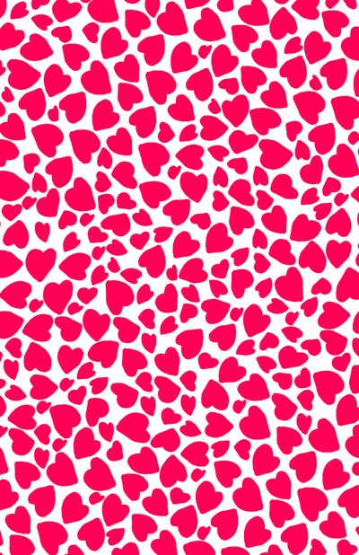 Dierenprint hart, 2014 door Louisa Hereford