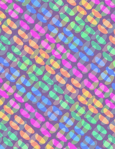 Gestippeld Ruitjespatroon, 2011 (digitaal) door Louisa Hereford