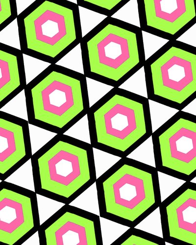 Hexagoon door Louisa Hereford
