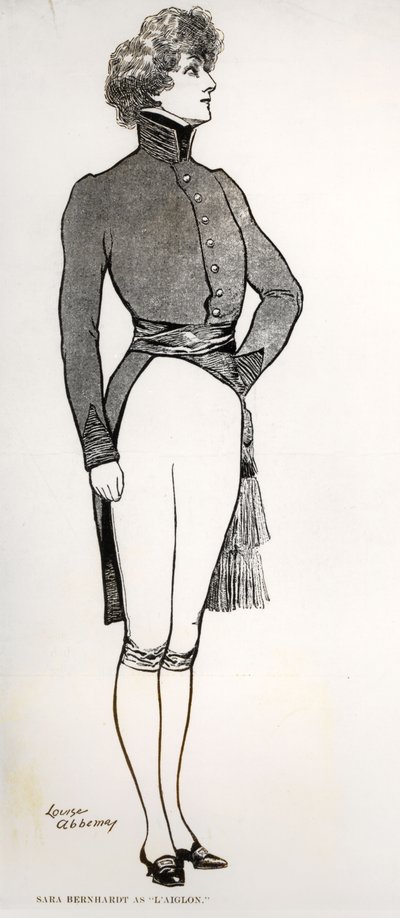Sarah Bernhardt als L