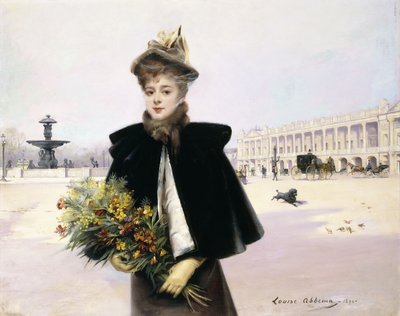 April Ochtend, 1894 door Louise Abbéma
