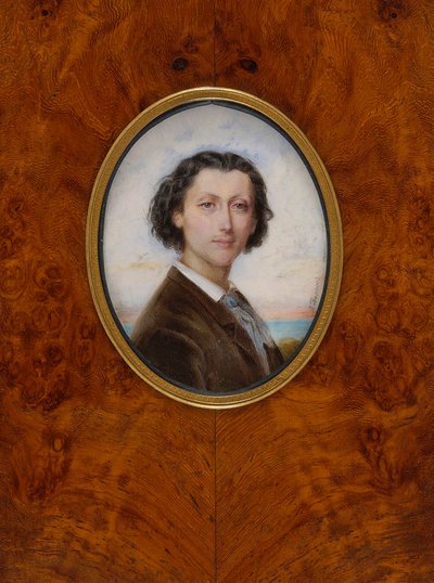Portret van de componist Franz Liszt 1811-1886, 1836 door Louise Besnard née Vaillant