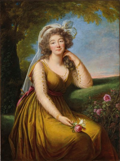 Jeanne Bécu, gravin Du Barry door Elisabeth Louise Vigee Lebrun