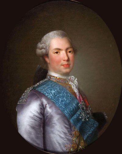 Louis Stanislas Xavier, graaf van Provence door Elisabeth Louise Vigee Lebrun