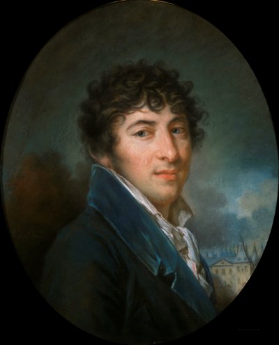 Portret van Moritz Christian Reichsgraf von Fries 1777-1828, ca. 1796 door Elisabeth Louise Vigee Lebrun