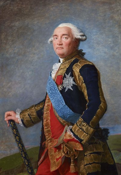 Portret van Philippe Henri, markies de Ségur 1724-1801, ca. 1798 door Elisabeth Louise Vigee Lebrun