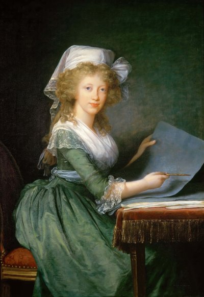 Prinses Luisa Maria van Napels en Sicilië 1773-1802 door Elisabeth Louise Vigee Lebrun
