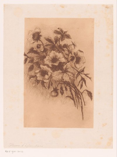 Bloemen door Louise Elsen (attributed to)
