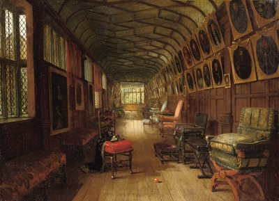De Bruine Galerij, Knole, Kent door Louise Ingram Rayner