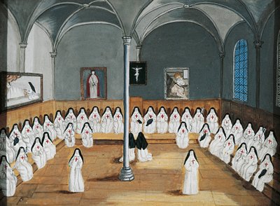Abdij van Port-Royal des Champs, kapittel van zusters door Louise Magdeleine Hortemels