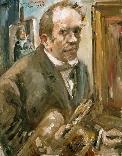 Zelfportret door Lovis  Corinth