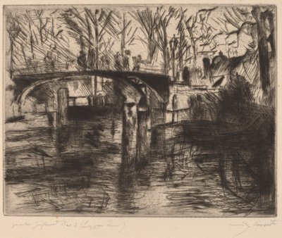 Uit de Tiergarten door Lovis Corinth