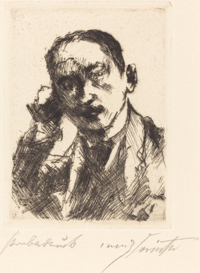 Portret van K.S., 1920 door Lovis Corinth
