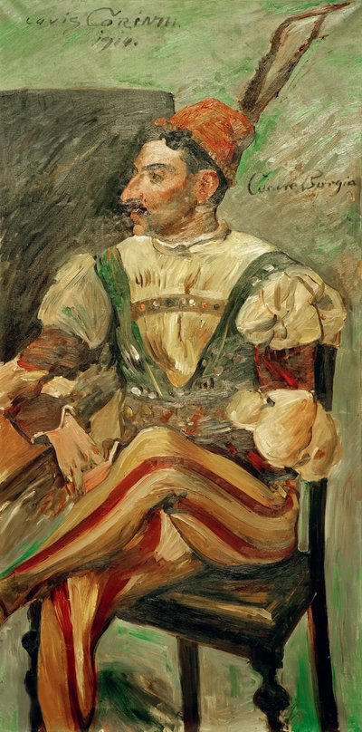 Cesare Borgia door Lovis Corinth