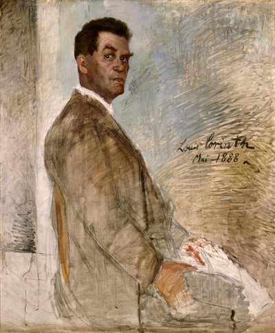 Franz Heinrich Corinth, de vader van de kunstenaar door Lovis Corinth