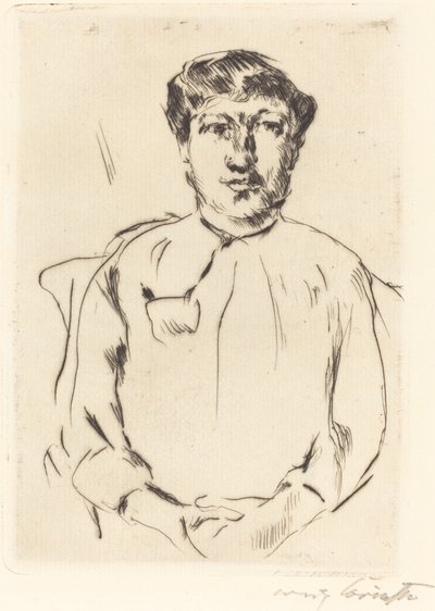 Frauenbildnis Portret van een vrouw, 1914 door Lovis Corinth