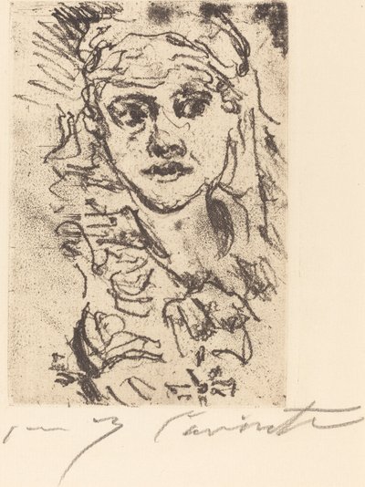 Henny Porten door Lovis Corinth