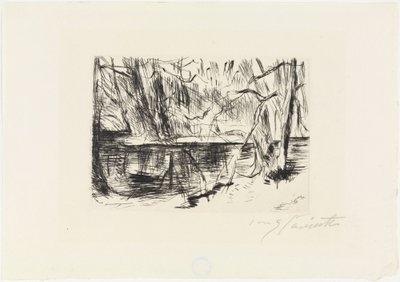 In het Tiergarten door Lovis Corinth