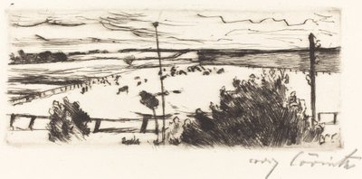 Zeegezicht door Lovis Corinth