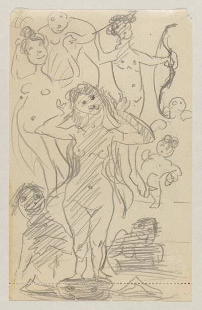 Lovis Corinth aan Carl Strathmann door Lovis Corinth