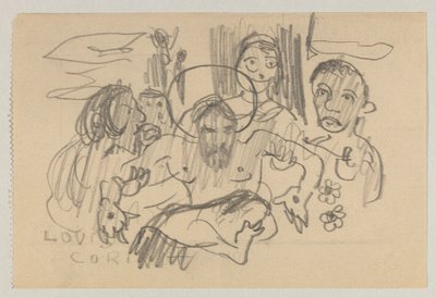 Lovis Corinth aan Carl Strathmann door Lovis Corinth