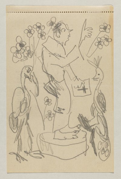 Lovis Corinth aan Carl Strathmann door Lovis Corinth