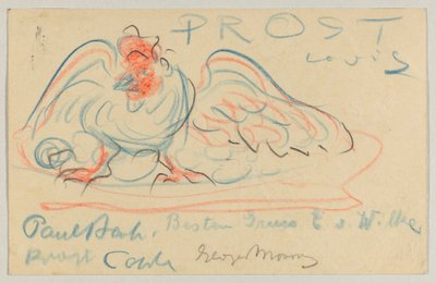 Lovis Corinth aan Elly Strathmann: Postkaart, poststempel 19 mei 1911 door Lovis Corinth