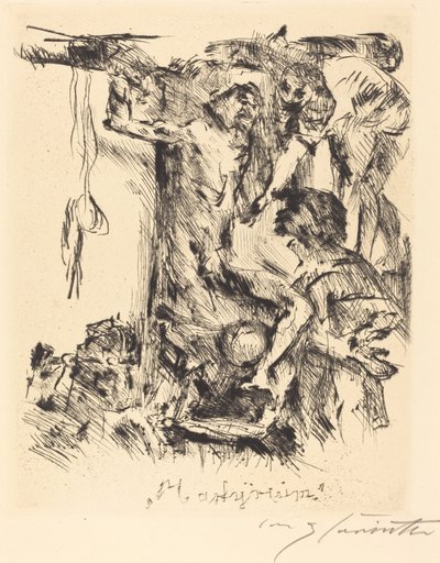 Martelaarschap door Lovis Corinth